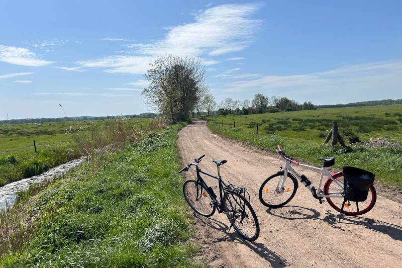 Radfahren auf der Insel Usedom