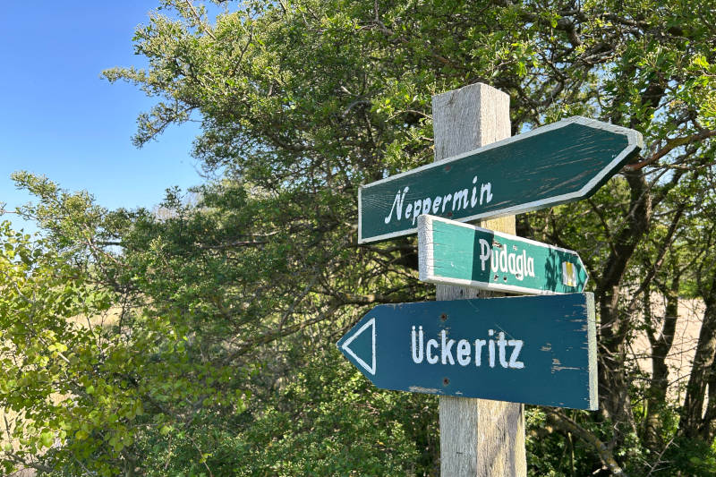 Impression von Wanderung auf Usedom